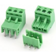 XINYA 3 Pin PCB Mounting Connector Male + Female