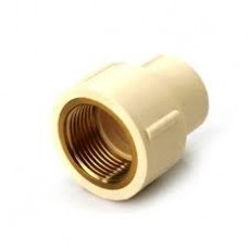 Astral CPVC Brass Reducer Coupler -3/4"x1/2"