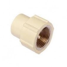 CPVC Brass Female Threaded Adapter - 3/4"x1/2"