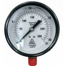 H Guru Pressure Gauge 3/8"BSP(m)