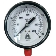 H-Guru 4PSSSW2  SS Pressure Gauge(0-16 Bar)