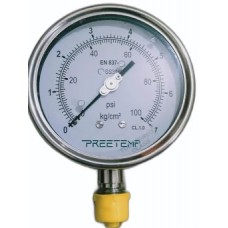 Pressure Gauge 100 PSI - 100mm