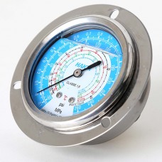 Pressure Gauge R410A Bule - 500 PSI