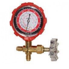 Pressure Gauge R410A Red- 800 PSI