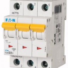 Eaton PLSM 25 Amp C Curve 3 Pole MCB Eaton PLSM 25 Amp C Curve 3 Pole MCB