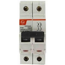 L&T BB20060C 6A C Curve 2 Pole MCB* L&T BB20060C 6A C Curve 2 Pole MCB*